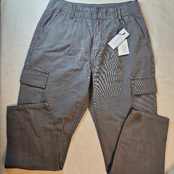 Dynamite Women's Claudia Denim Cargo Pants - Size 10 - Picture 1 of 9